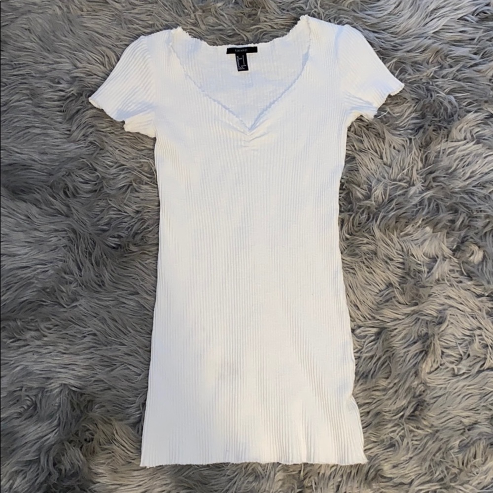 Bodycon ribbed Forever 21 mini dress